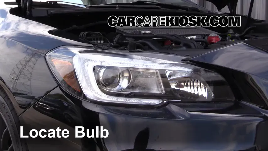 2016 Subaru WRX STI 2.5L 4 Cyl. Turbo Lights Daytime Running Light (replace bulb)
